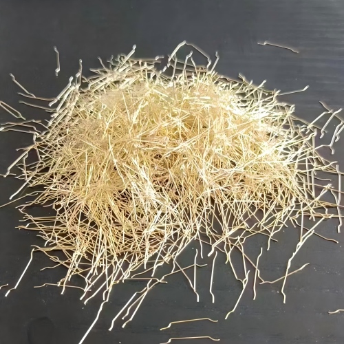 Hooked-ends Copper Coated Steel Fibers for UHPC