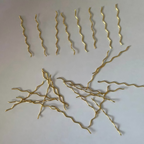 Wavy Copper Coated Steel Fibers for UHPC