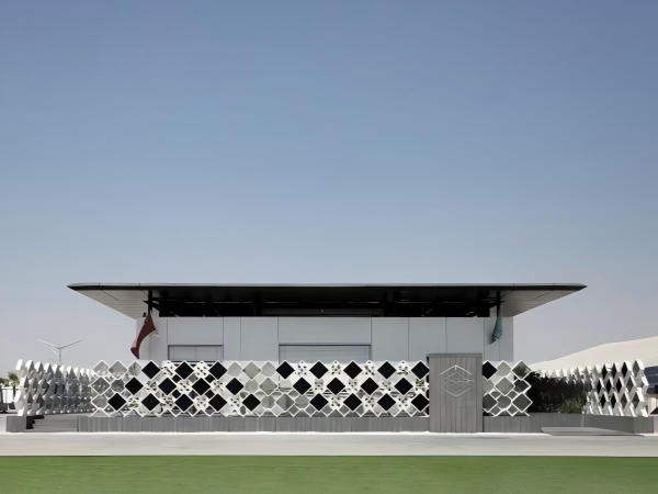 UHPC Hollow Green Wall Project of X-House
